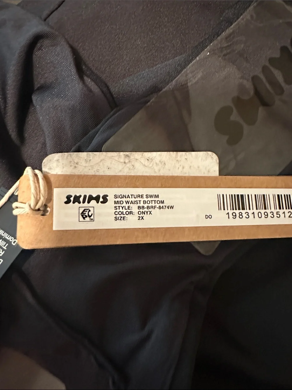 SKIMS Signature Swim Mid-Waist Sculpting Bikini Brief NWT